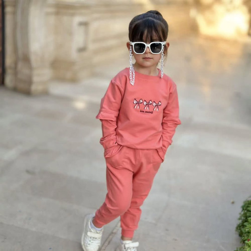 بلوز و شلوار دخترانه پارچه دورس دو نخ درجه یک